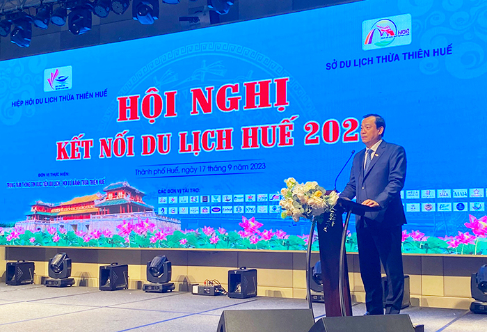 Cục trưởng Cục Du lịch Quốc gia Việt Nam Nguyễn Trùng Khánh phát biểu